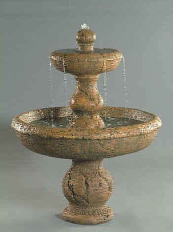 Old Classic Tiered Garden Water Fountain